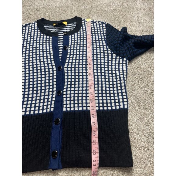 St. John Tank Pants Jacket Cardigan Set Navy Blue Black Sz M /Sz 12 4 Piece Lot - Picture 6 of 16